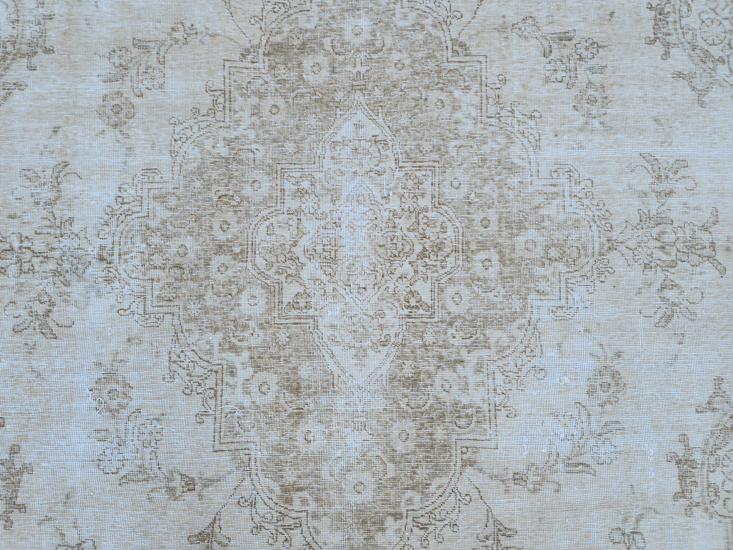 Vintage Neutral Large Rug 9x12 ft - skua220
