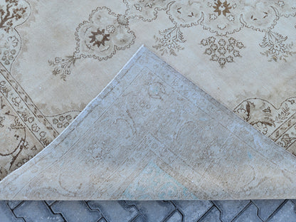 Large Wool Rug 9x12 ft - sku1414