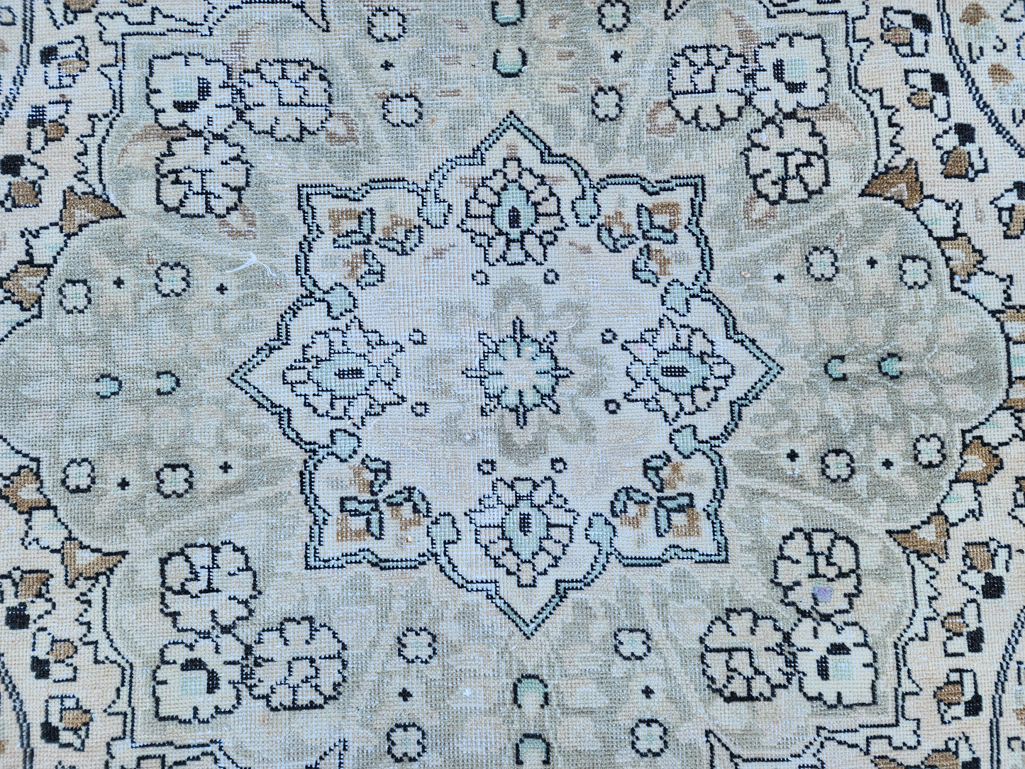 Vintage Handmade Area Rug 8x11 ft - sku1405