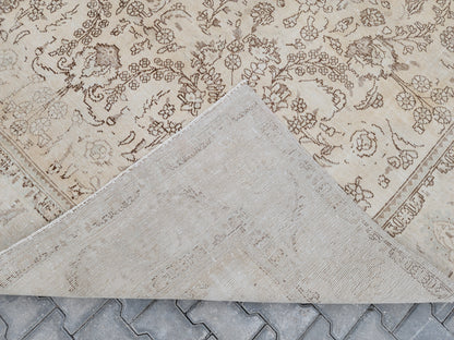 Vintage Hand Woven Rug 9x12 ft - sku1462