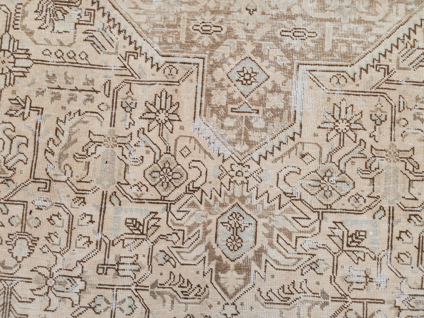 Neutral Vintage Rug 10x12 ft - sku1459