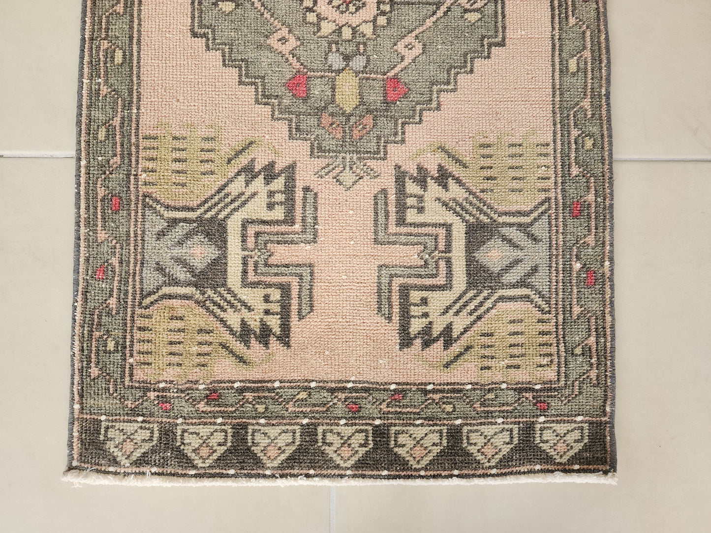 Vintage Mini Decor Rug 2x3 ft- skuy116