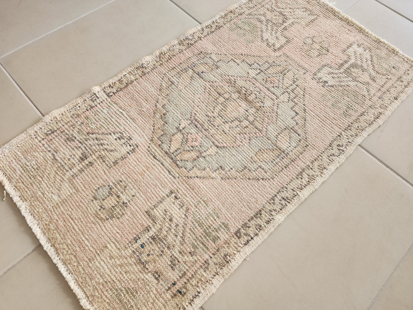Vintage Small Decor Rug 2x3 ft - skuy147