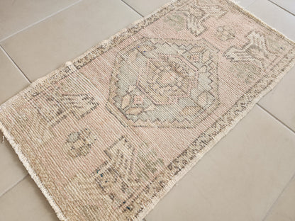 Vintage Small Decor Rug 2x3 ft - skuy147