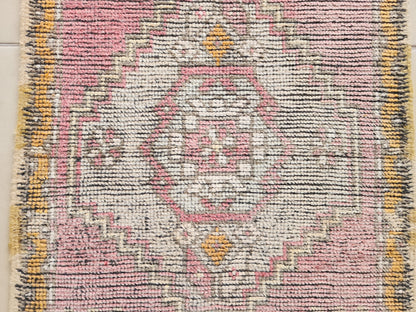 Turkish Vintage Doormat 2x3 ft - skuy135