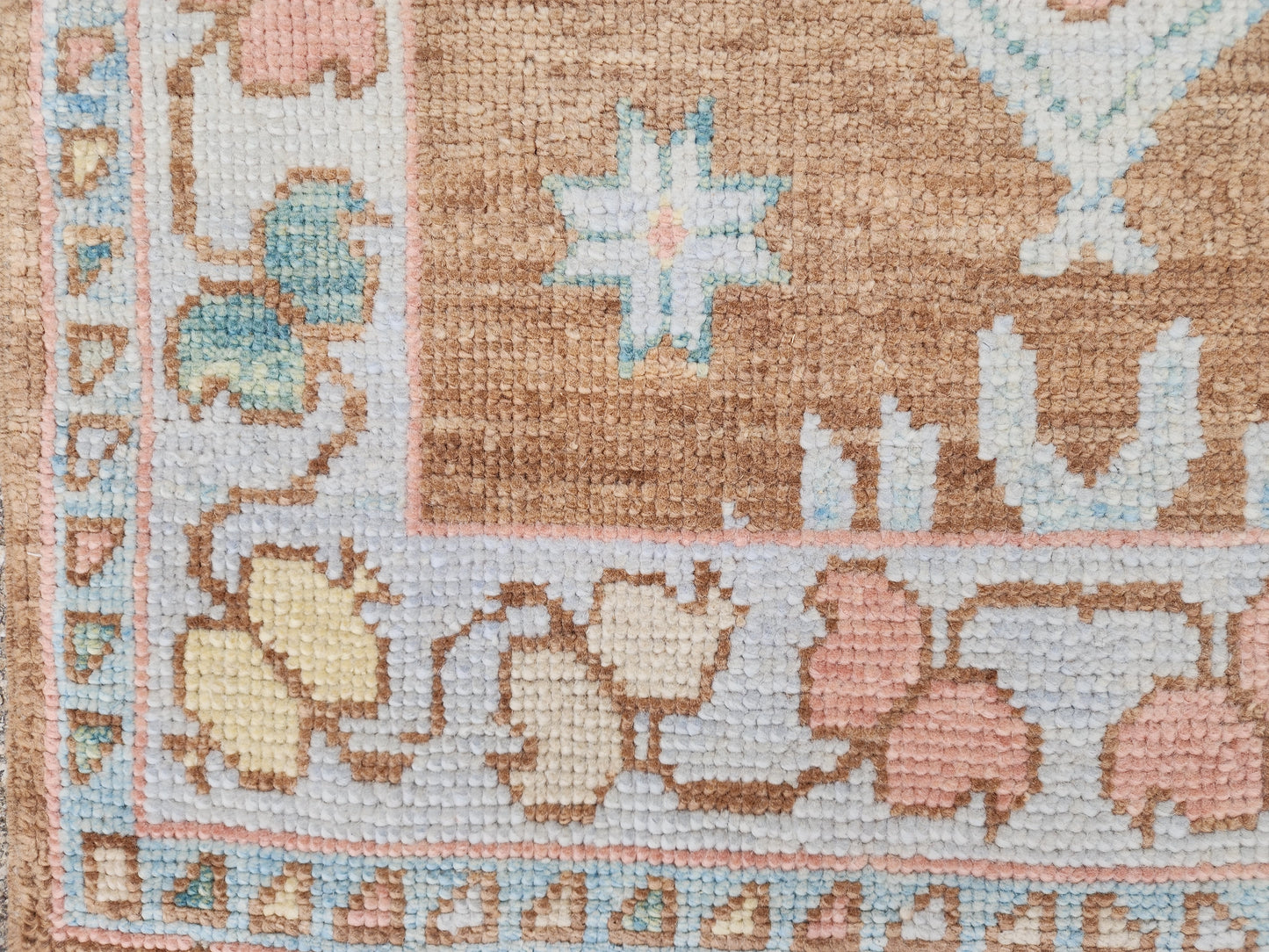 Oushak Small Wool Rug 3x5 ft - sku1810