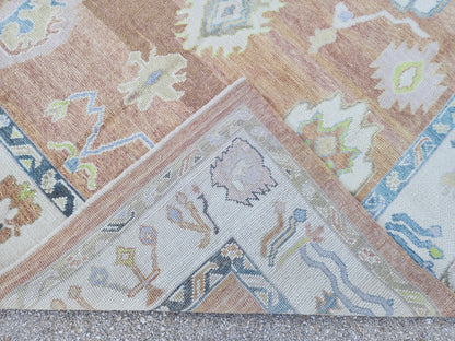 Oushak Hand Knotted Rug 8x11 ft - sku1651