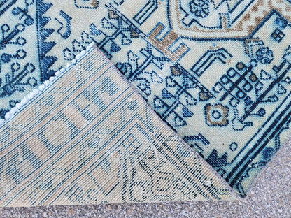Turkish Wool Runner Rug 2x10 - sku1940