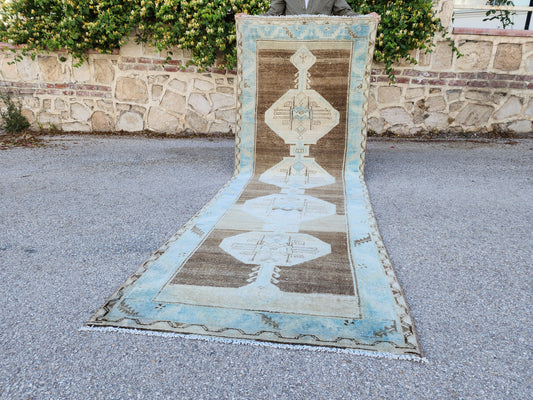 Neutral Persian Runner Rug 3x10 - sku1941