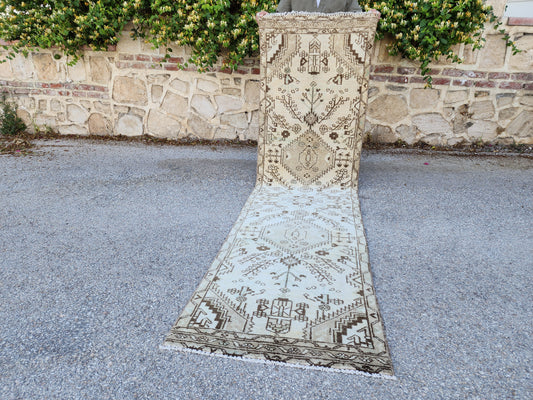 Soft Neutral Runner Rug 2x9 - sku1942