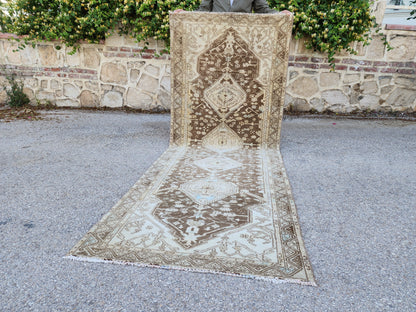 Hand Woven Runner Rug 3x9 - sku1945