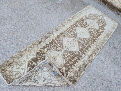Hand Woven Runner Rug 3x9 - sku1945
