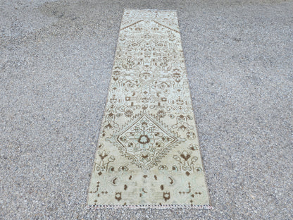 Hallway Neutral Woven Runner Rug 2x6 - sku1947