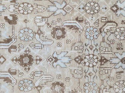 Farmhouse Neutral Woven Runner Rug 2x6 - sku1948
