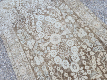 Wool Handcrafted Runner Rug 3x9 - sku1949