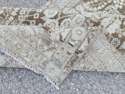 Wool Handcrafted Runner Rug 3x9 - sku1949