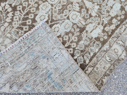 Wool Handcrafted Runner Rug 3x9 - sku1949
