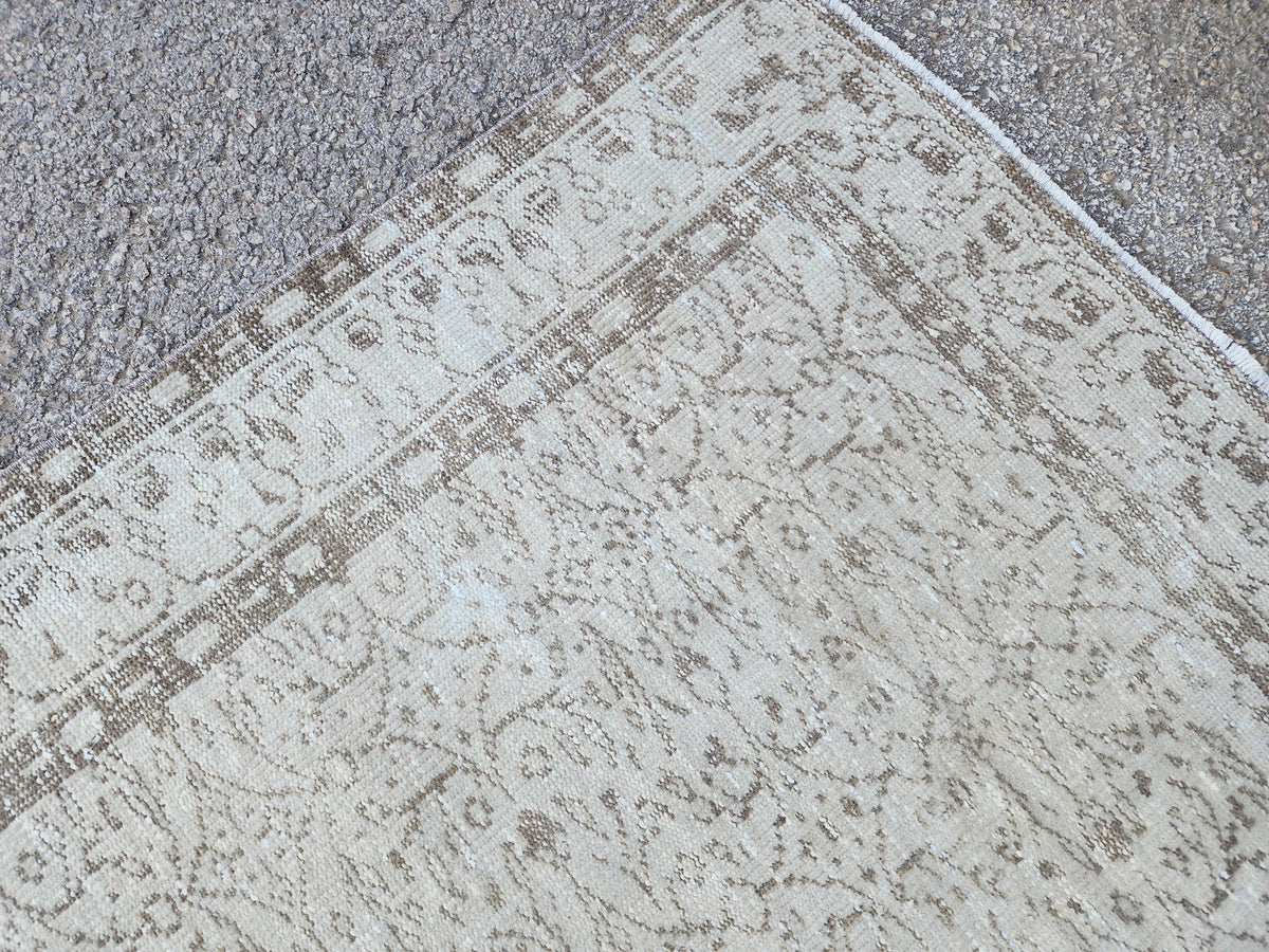 6x10 Turkish Rug: Living Room Decor, Beige and Brown