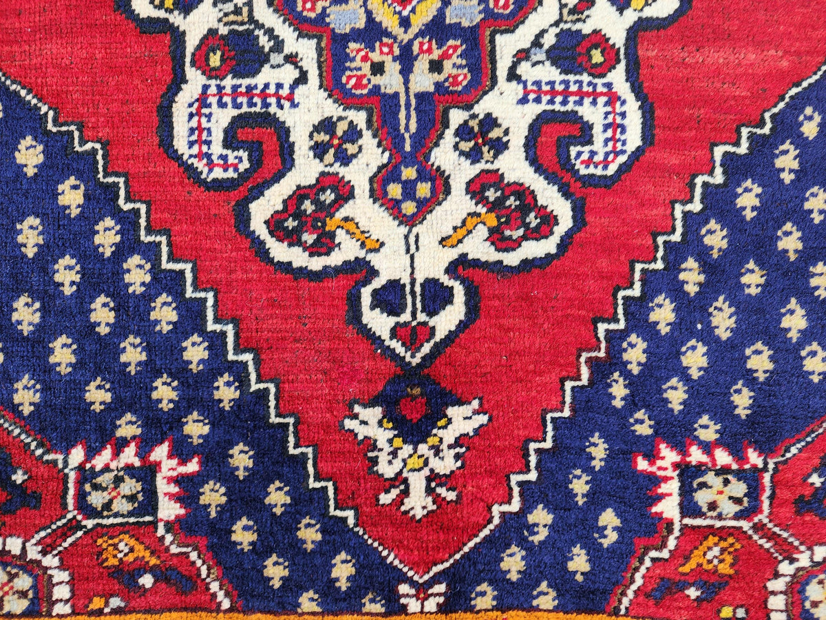 5x8 Hand Made Area Rug, Oriental Turkish Hand Made Decor, Rustic Home Decor