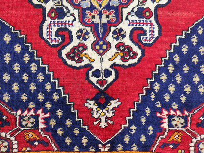 5x8 Hand Made Area Rug, Oriental Turkish Hand Made Decor, Rustic Home Decor