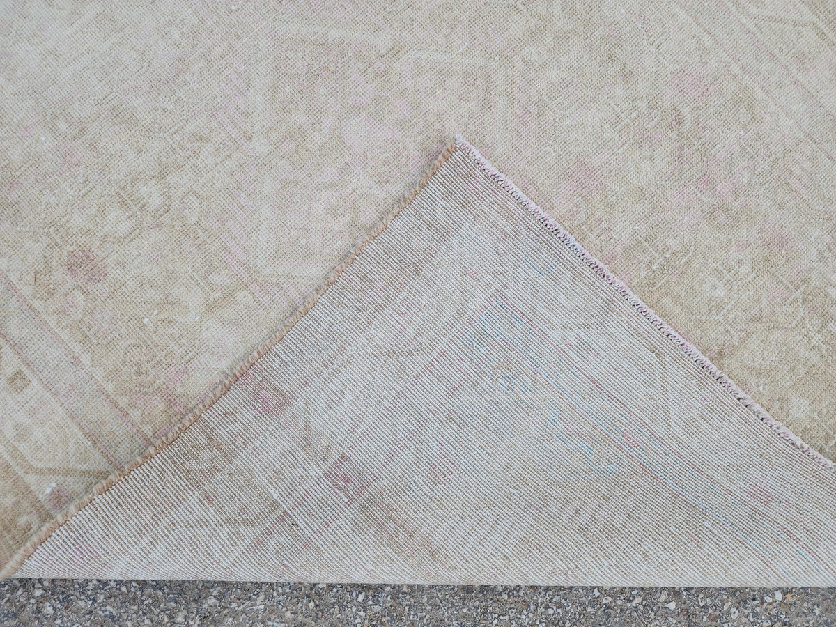 3x10 Vintage Turkish Wool Runner Rug, Hand-Knotted Hallway & Entryway Rug
