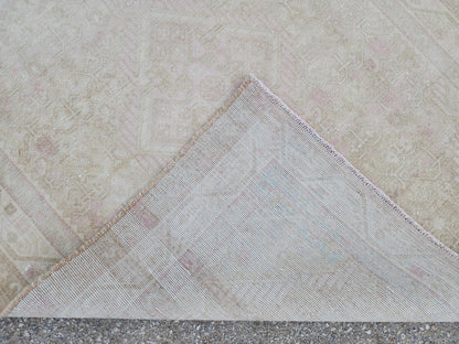 3x10 Vintage Turkish Wool Runner Rug, Hand-Knotted Hallway & Entryway Rug