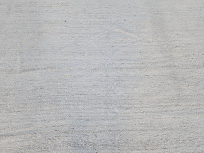 Hand Knotted Turkish Kilim Rug 8x12: Neutral Wool, Rustic Decor