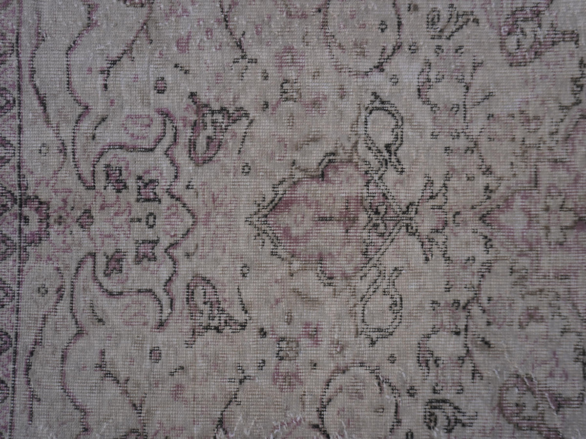6x10 Neutral Area Rug, Bohemian Home Decor, Beige Hand Made