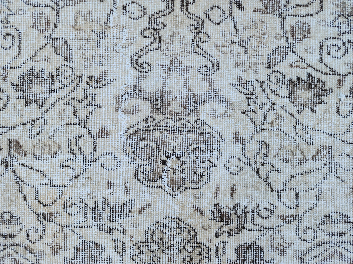 Oushak Rug 6x10, Home Living Room Decor, Turkish Boho Carpet
