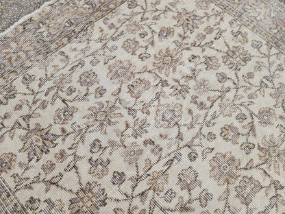4x6 Oushak Rug: Hand Knotted Turkish Wool Area Rug