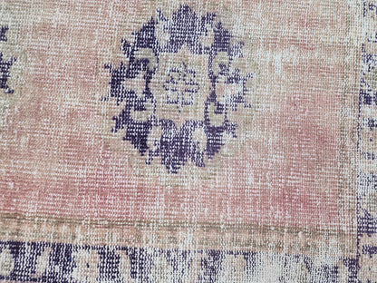 2x10 Hand Made Runner Rug, Turkish Oushak Carpet, Hallway Boho Decor