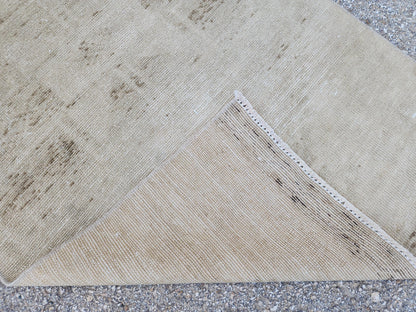 Neutral Runner Rug 3x12, Eco Friendly, Bohemian Home Decor, Up Cycled Wool