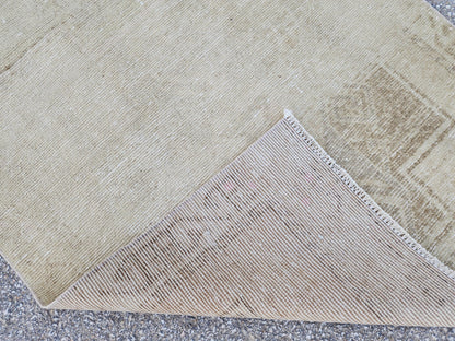 3x13 Vintage Turkish Wool Runner Rug, Hand-Knotted Hallway & Entryway Rug