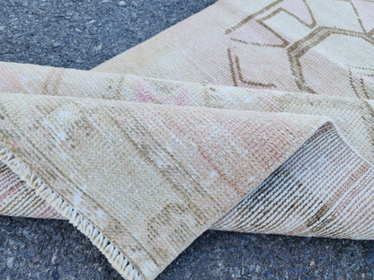 Hand Made Runner 2x13, Home Kitchen Decor, Oriental Boho Rug, Gift For Her, Farmhouse Decor