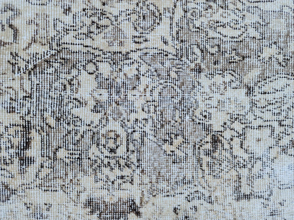 Oushak Rug 6x10, Home Living Room Decor, Turkish Boho Carpet