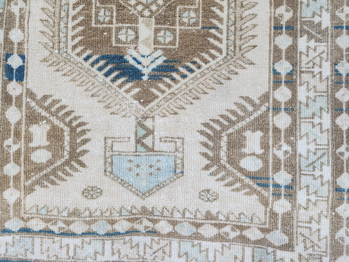 Long Wool Runner Rug 3x14: Handcrafted, Oriental Persian Design