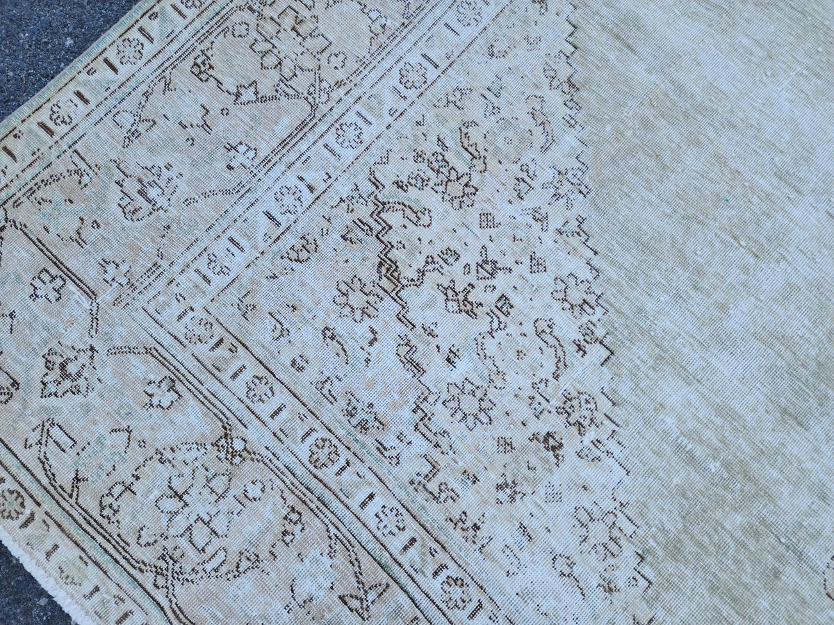 10x12 Muted Neutral Rug, Oversize Carpet For Living Room Decor, Beige Cream and Brown