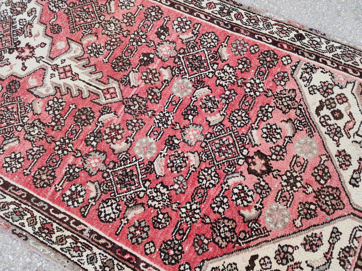 Bohem Soft Runner Rug 3x9: Hand Crafted Rustic Decor, Persian Design
