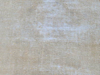 3x8 Neutral Wool Rug, Malatya Hand Made Runner, Rustic Home Decor