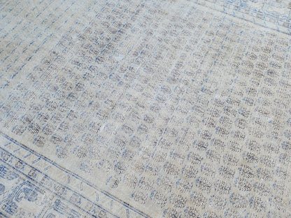 6x9 Antique Muted Rug: Turkish Hand Knotted, Farmhouse Soft Rug