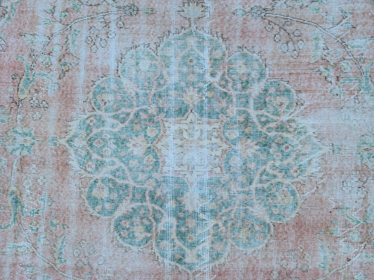 Oushak Rug 8x11: Hand-knotted Turkish Wool, Large Home Decor