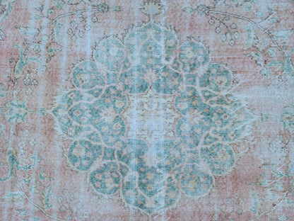 Oushak Rug 8x11: Hand-knotted Turkish Wool, Large Home Decor