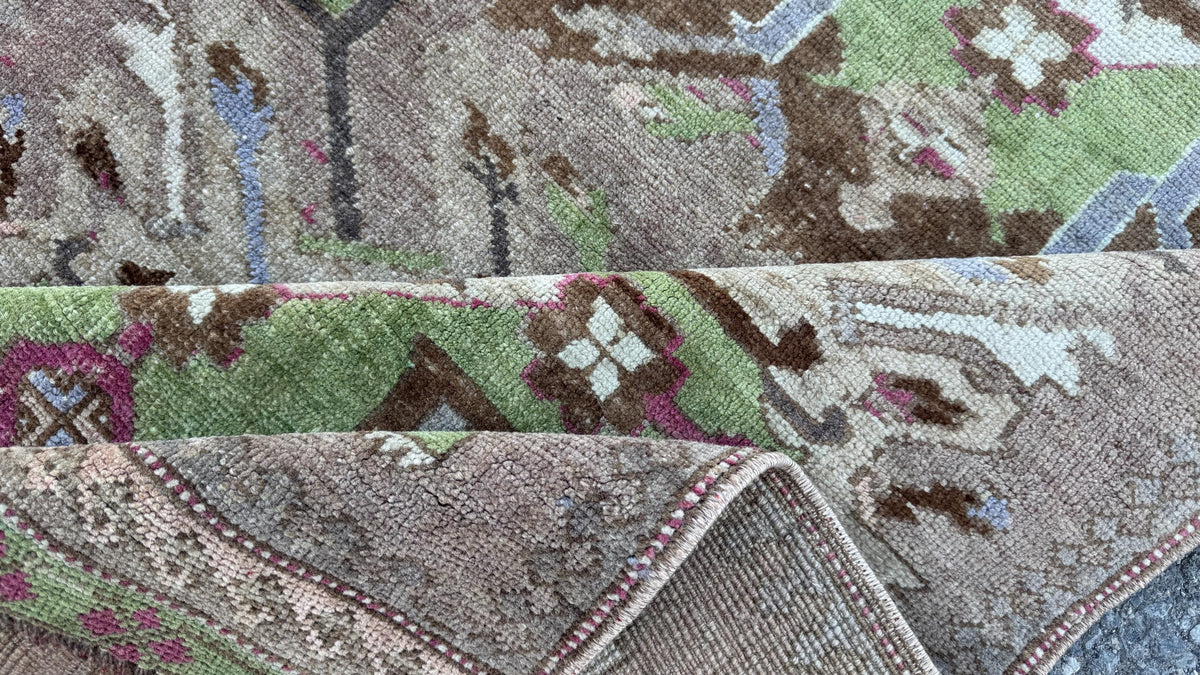 3x7 Small Kars Decor Rug, Turkish Hand Woven, Home Rustic Mini Decor