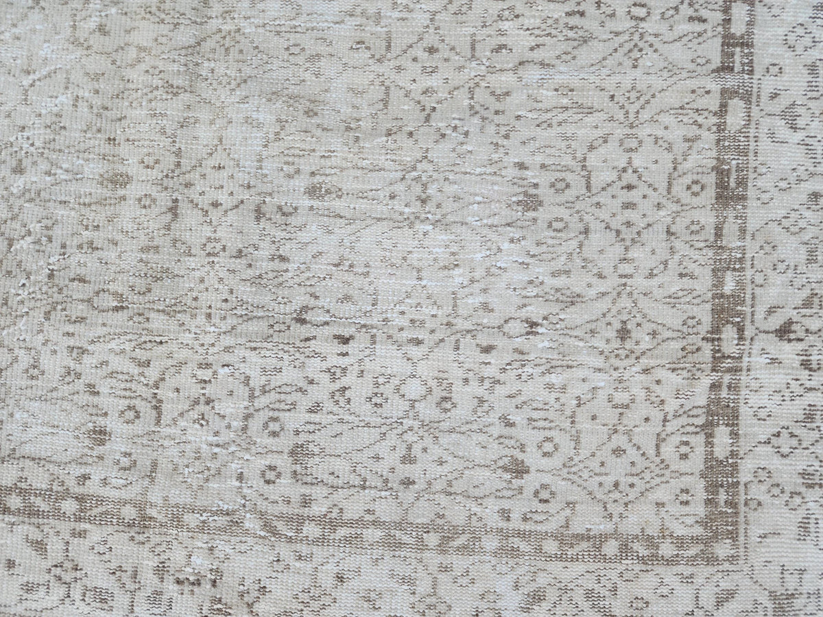 6x10 Turkish Rug: Living Room Decor, Beige and Brown
