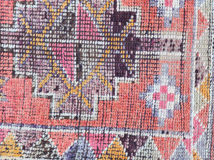 2x8 Mini Herki Runner, Home Rustic Decor, Kitchen Decor, Up Cycled Wool Rug