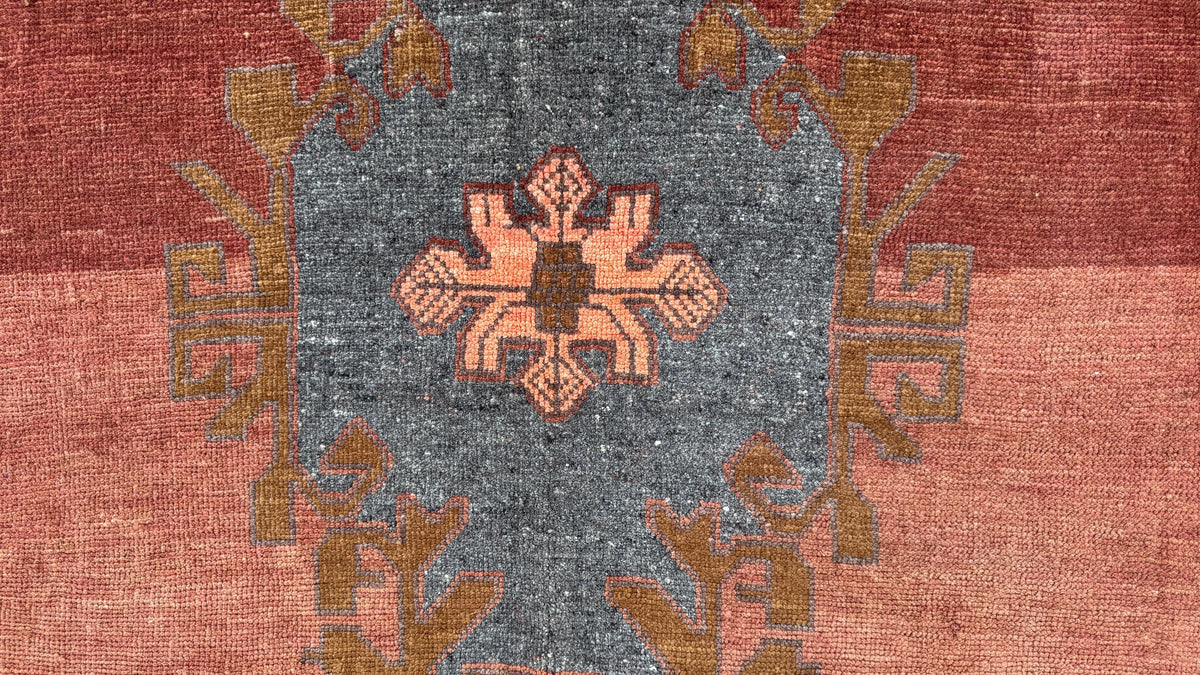 4x6 Small Decor Rug, Home Rustic Mini Decor, Up Cycled Wool