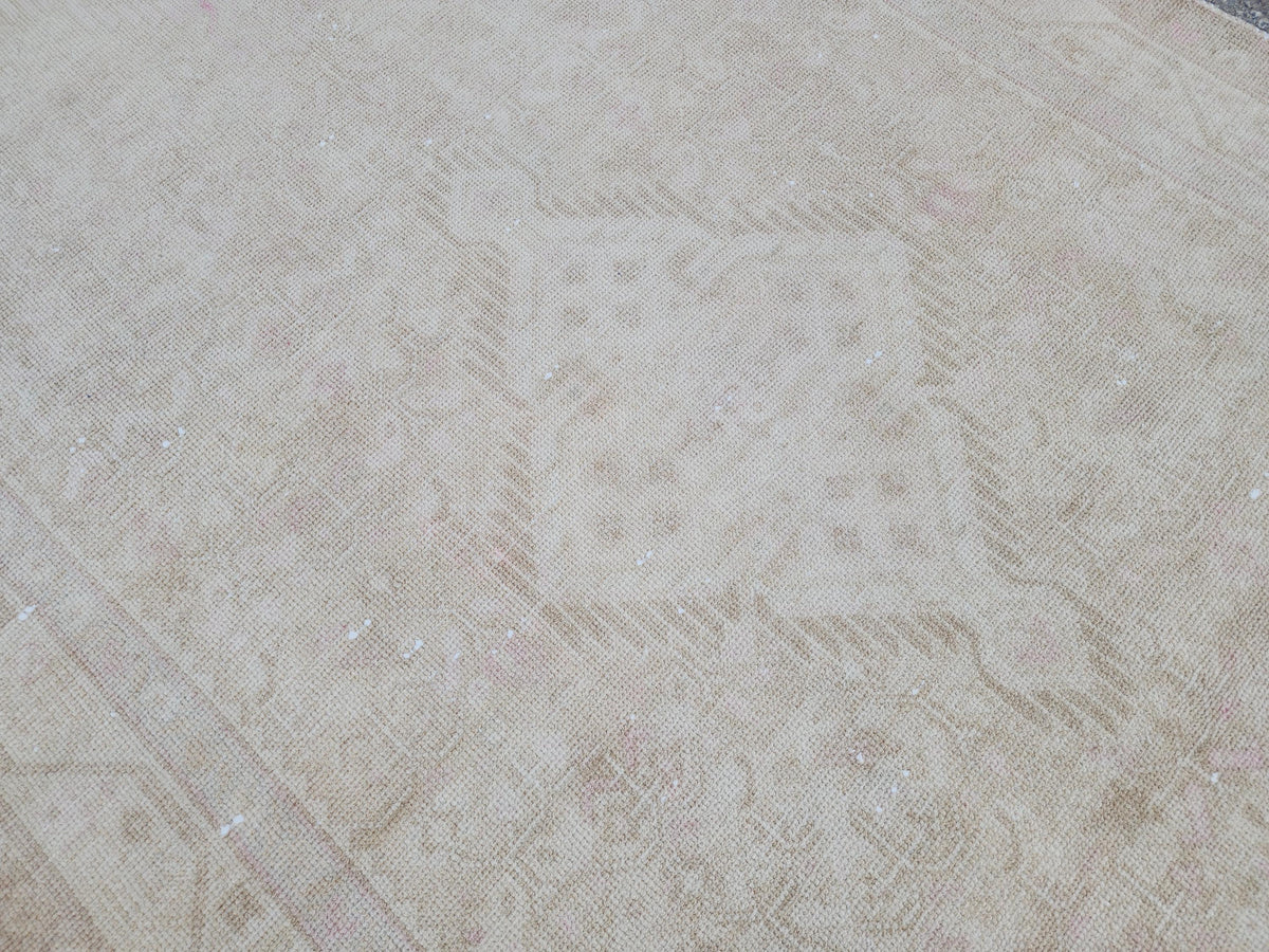 3x10 Vintage Turkish Wool Runner Rug, Hand-Knotted Hallway & Entryway Rug
