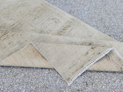 Neutral Runner Rug 3x12, Eco Friendly, Bohemian Home Decor, Up Cycled Wool
