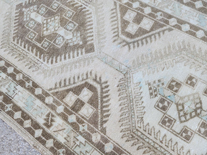Long Wool Runner Rug 3x14: Handcrafted, Oriental Persian Design