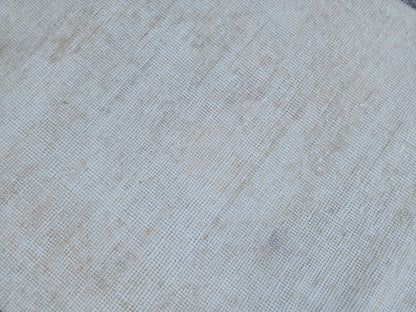 3x11 Neutral Muted Runner Rug, Hand Knoted Rustic Decor, Eco Friendly